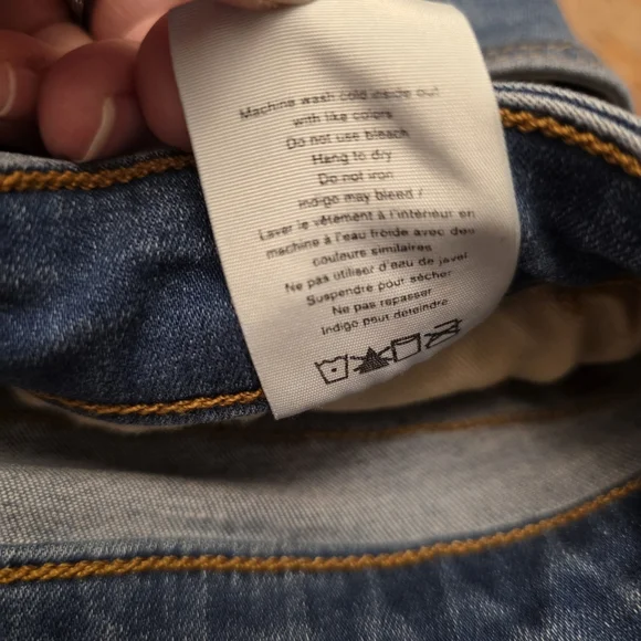 Rag & Bone Cate Mid-rise Ankle Crop Light Blue Skinny Jeans Size 30 - Picture 13 of 14